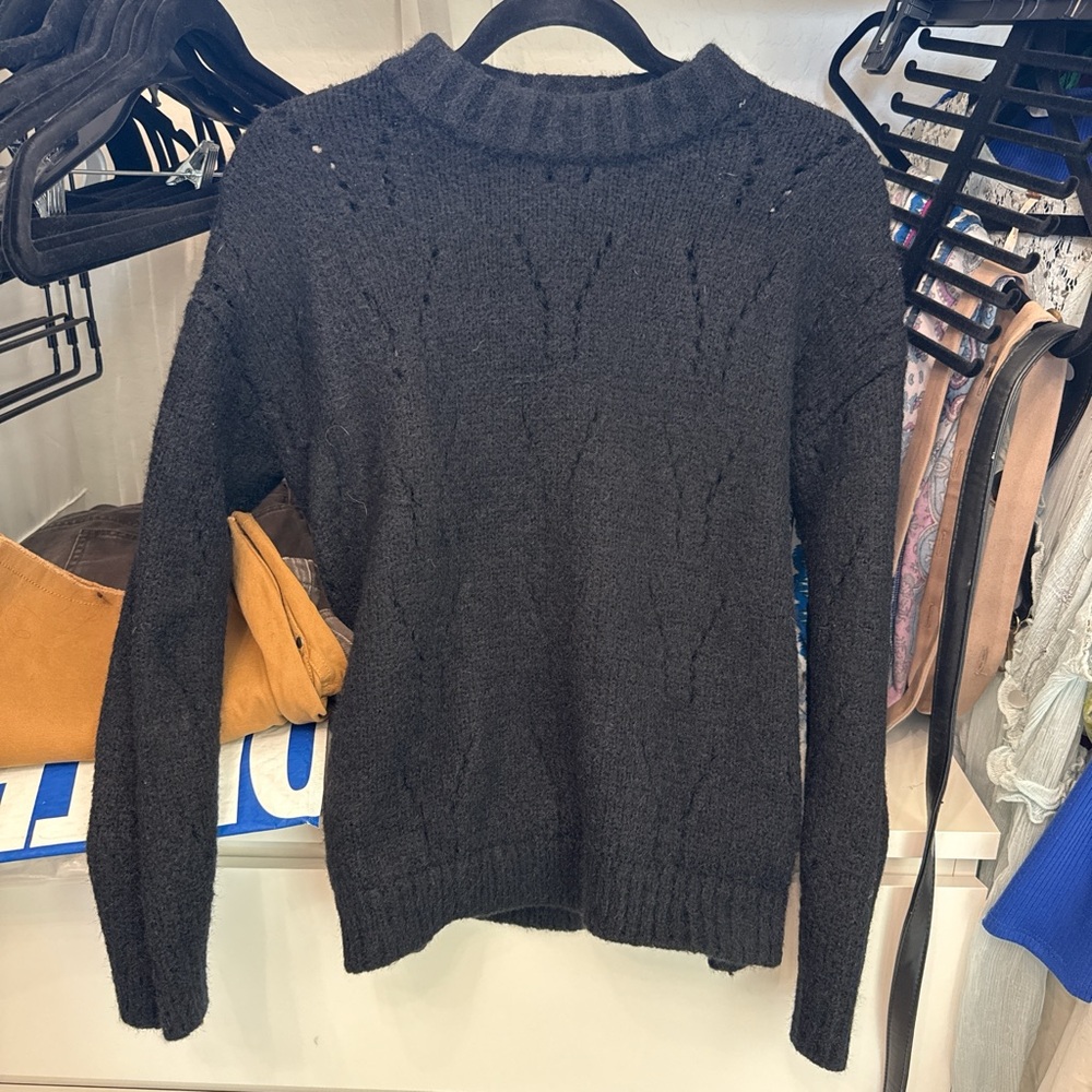 Lulus Women's Black Sweater